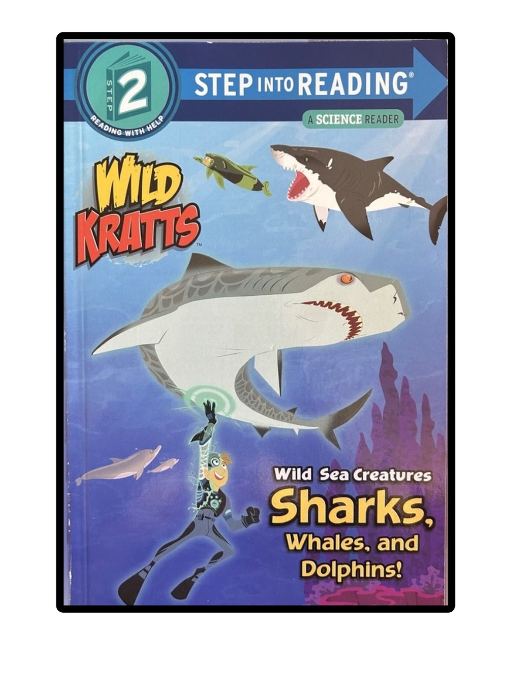 BUNDLE & SAVE🦈 Wild Kratts: Sharks, Whales, and Dolphins Level 2 Reader